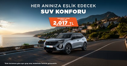 Her Anınıza Eşlik Edecek SUV Konforu